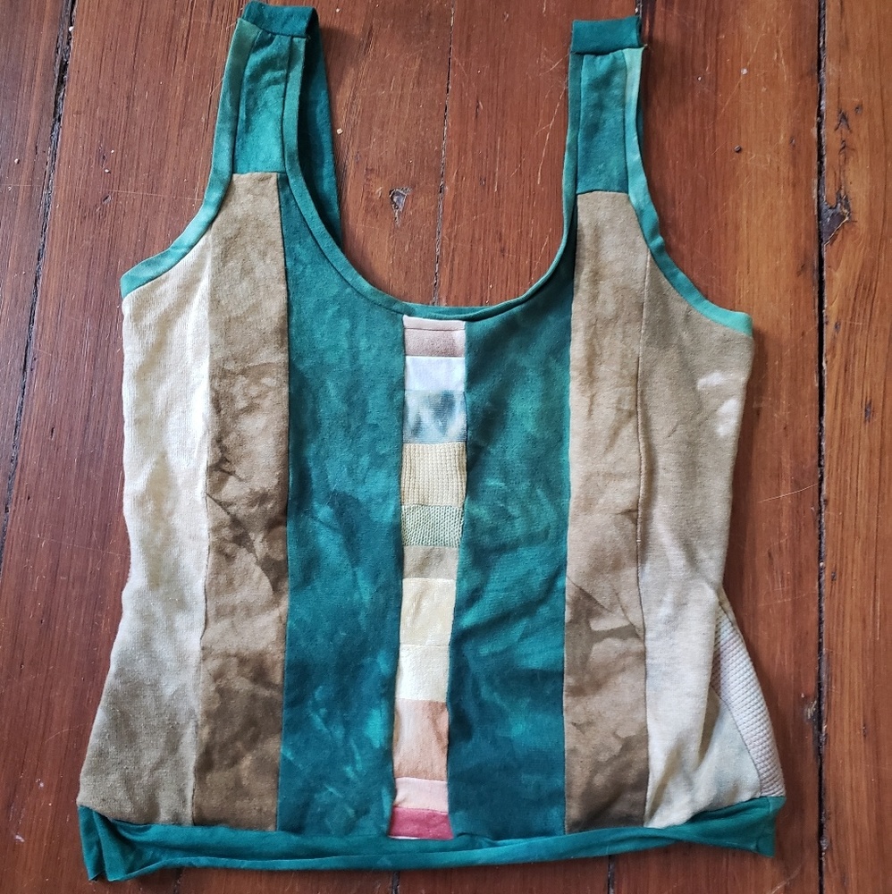 Mana Mama Scrap Tank organic handmade eco top